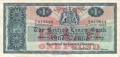 British Linen Bank 1 Pound,  1. 7.1963